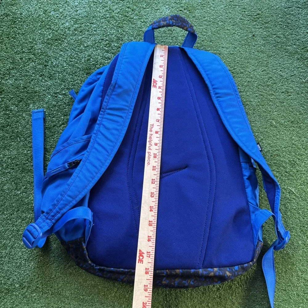Nike Basketball Backpack -‎ Blue/Aqua Pro Gym Athletic School Bag Camo